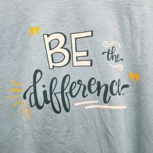 Matilda Jane Be the Difference Be the Light Cancer Research Long Sleeve Tee Sz S